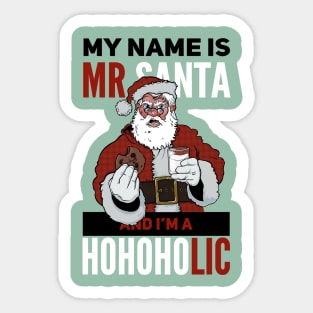 Mr Santa (without background) Sticker